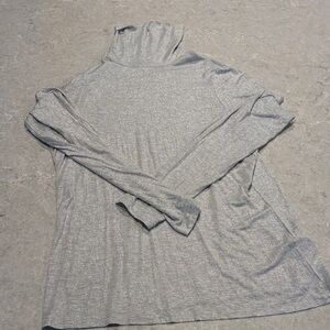 Banana Republic Shimmering Gray Top